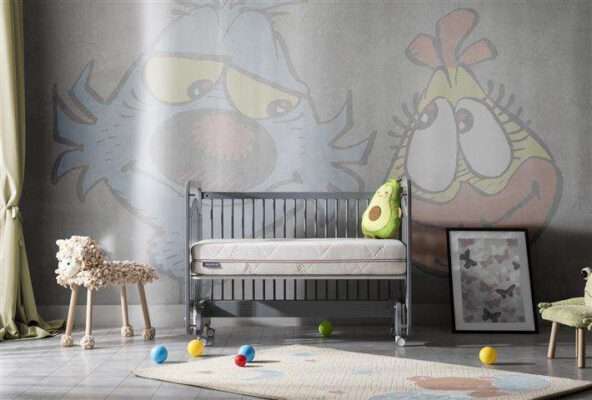 Organic Baby Yıkanabilir Kılıflı Sünger Bebek Yatağı